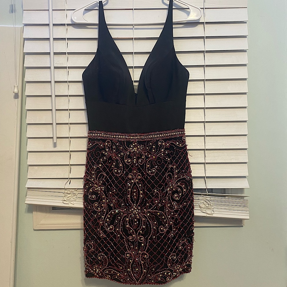 Beaded Homecoming dress